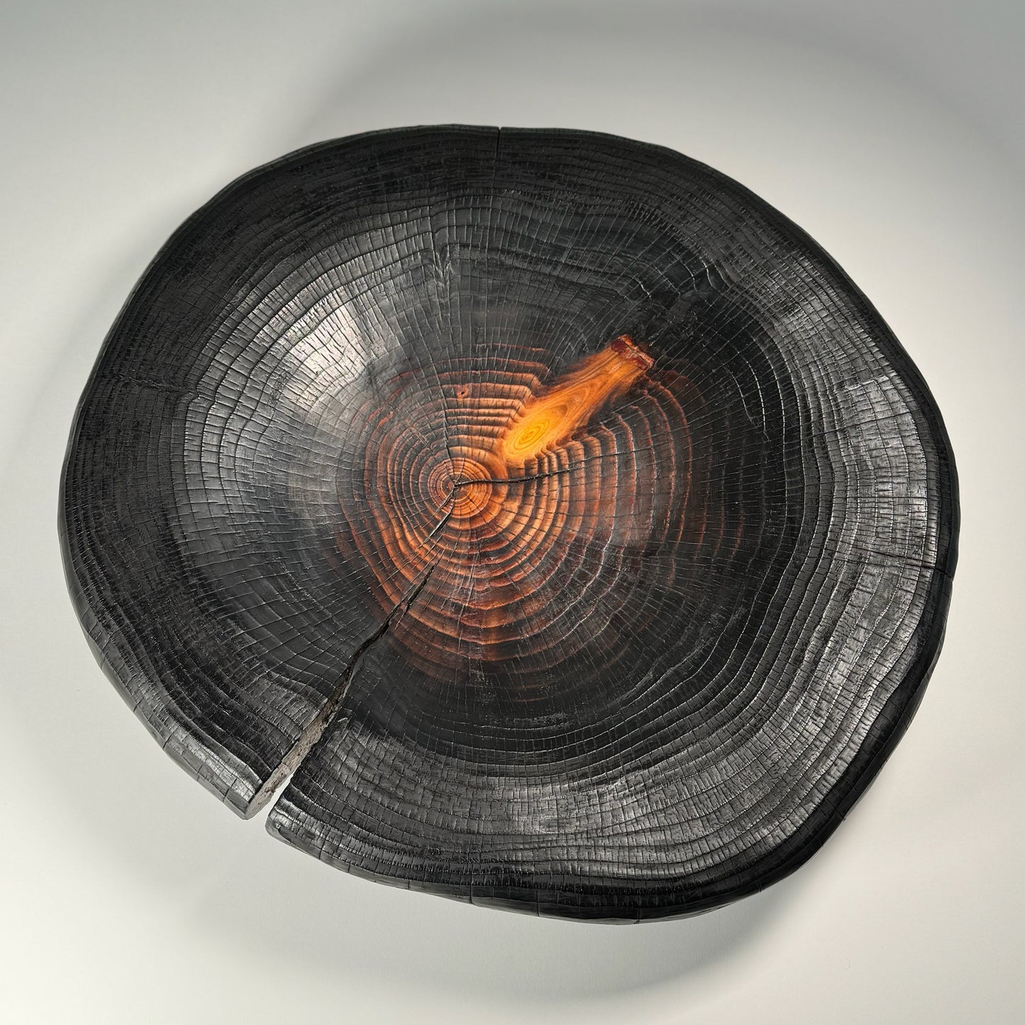 Yakisugi Cedar Wood Centrepiece Bowl