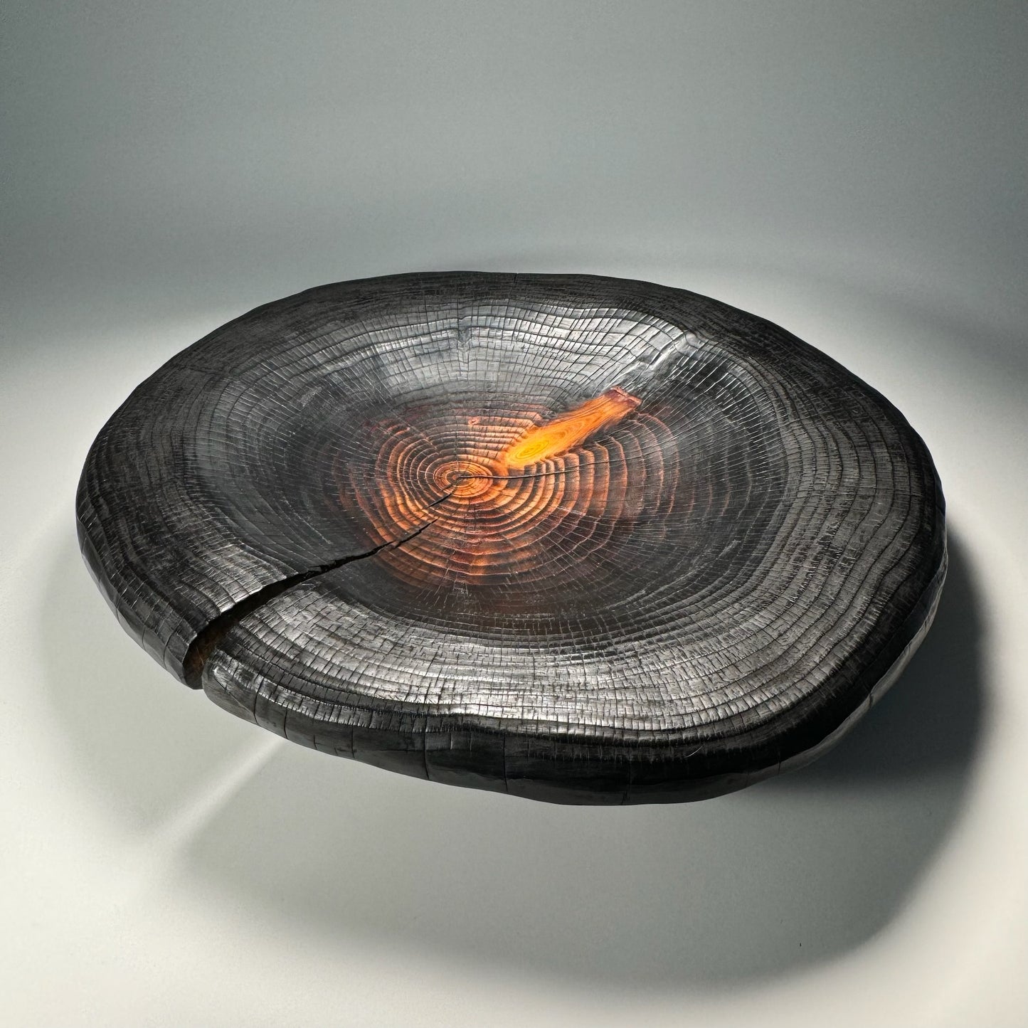Yakisugi Cedar Wood Centrepiece Bowl