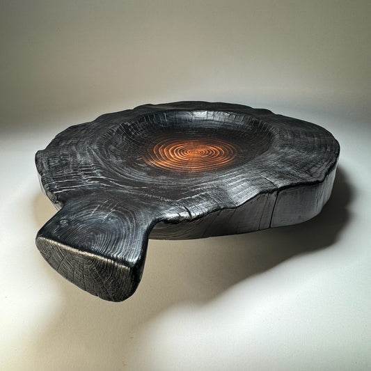 Yakisugi Cedar Wood Centrepiece Bowl